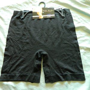 New Slip Shorts 2X Black Long Length